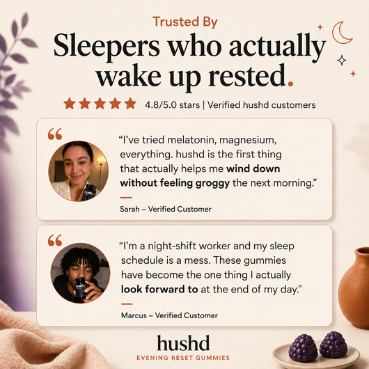 Hushd Evening Reset Sleep Gummies