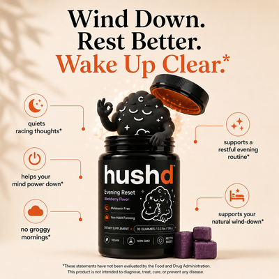 Hushd Evening Reset Sleep Gummies